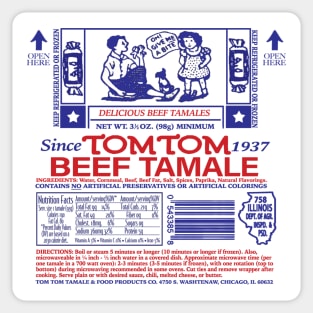 Tom Tom Beef Tamales Sticker